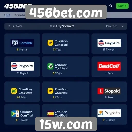 Funcionamento das opções de pagamento no 456bet